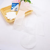 Kuber Industries Toilet Seat Covers Disposable|Western Toilet Seat Cover|Use & Throw, Portable|Pack of 60| (White)